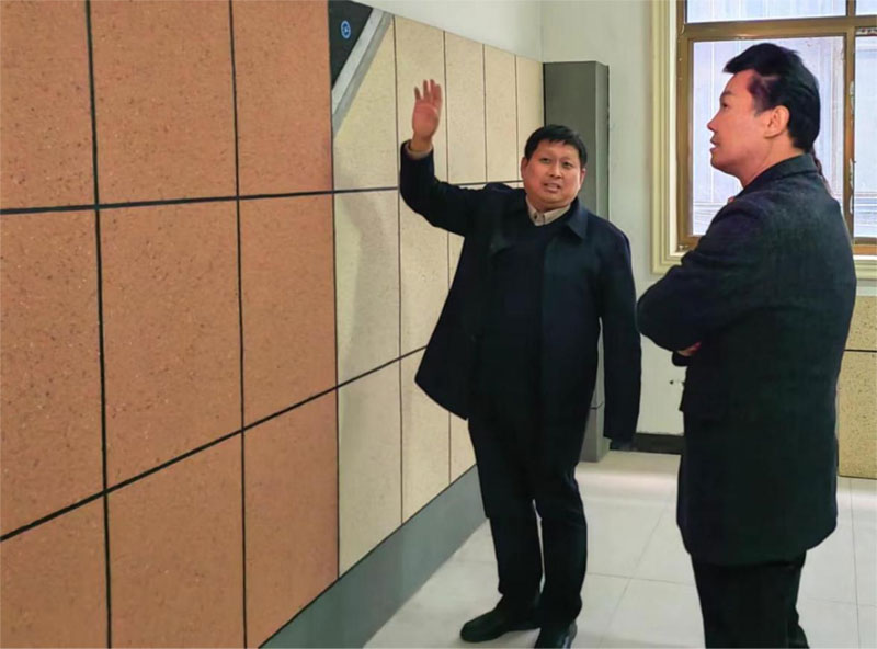 省建協(xié)秘書長(zhǎng)寧廣現(xiàn)蒞臨朝欽節(jié)能生產(chǎn)基地參觀考察--2